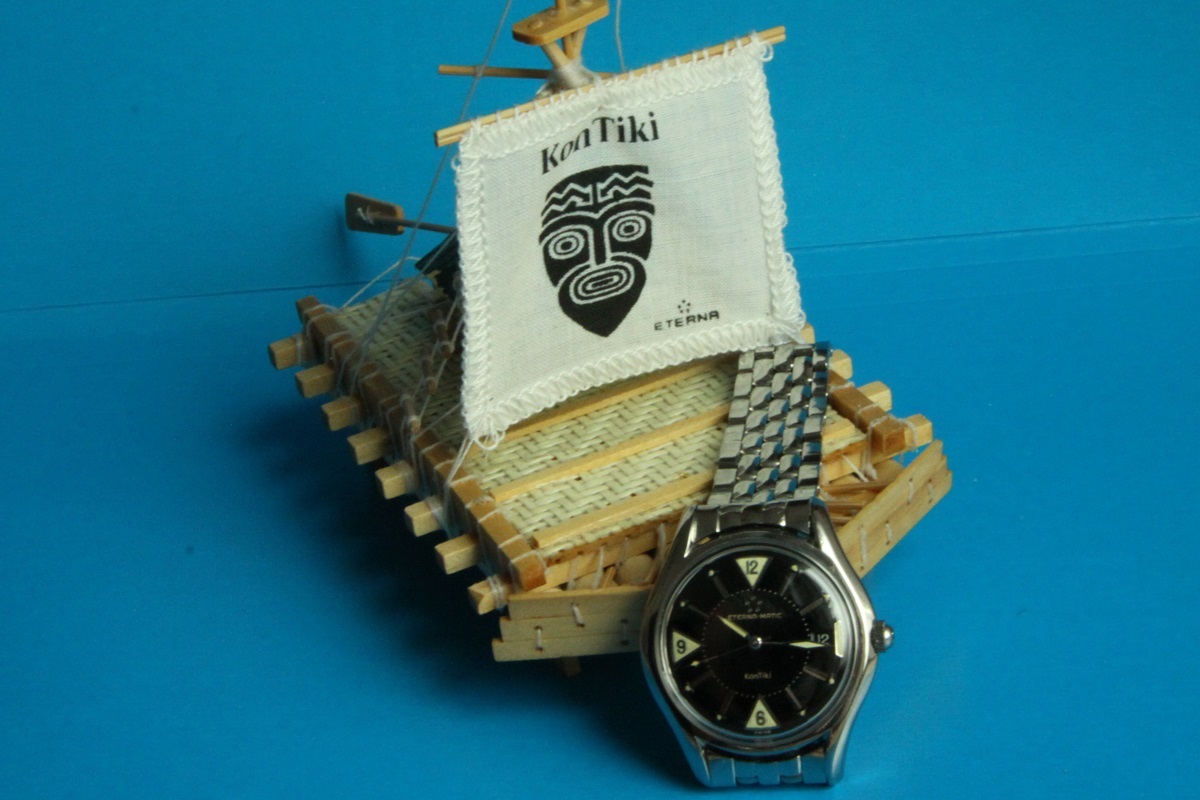 Zegarek męski Eterna Matic, KonTiki, z roku 1959