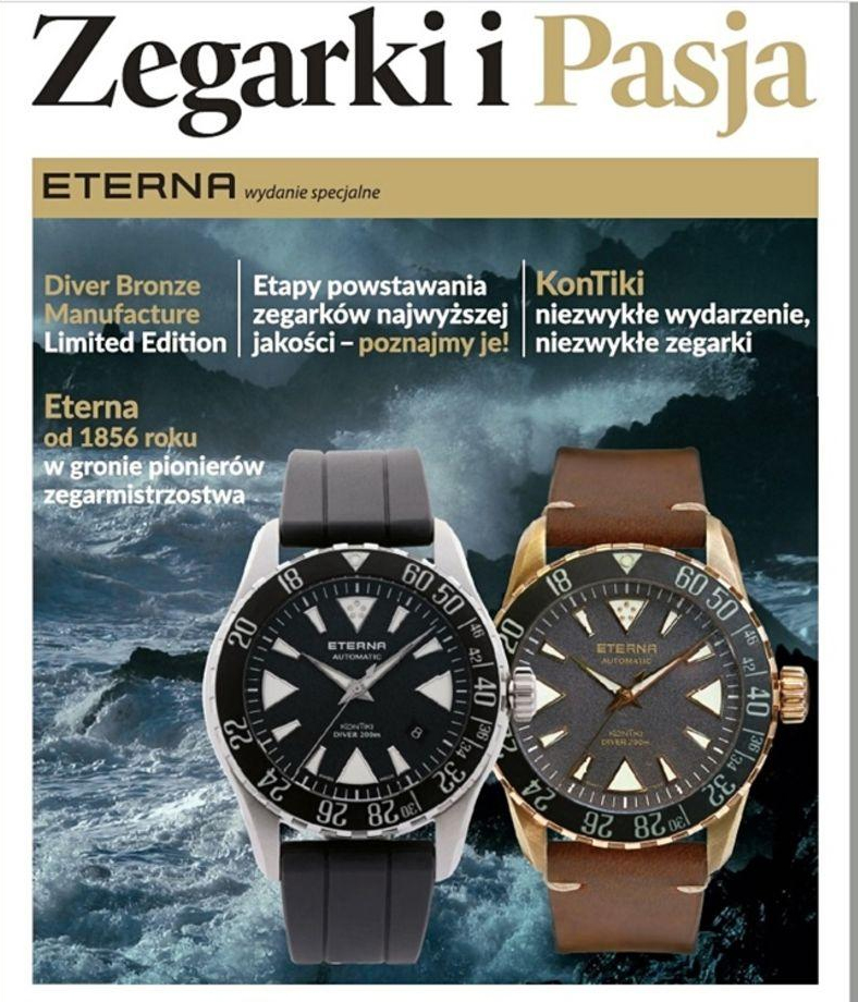 Okładka czasopisma Zegarki i Pasja