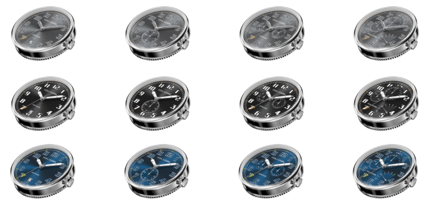 zegarki modułowe Von Vogel
