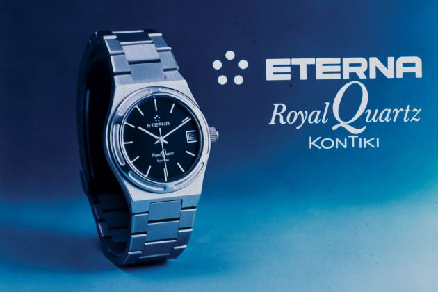 Zegarek Eterna Royal Quartz na wystawie w salonie odCzasu doCzasu