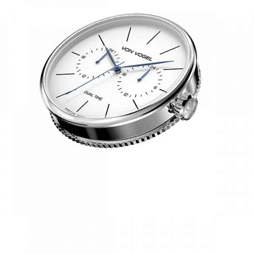 Mechanizm zegarka Von Vogel Dual Time 1.10.17.10
