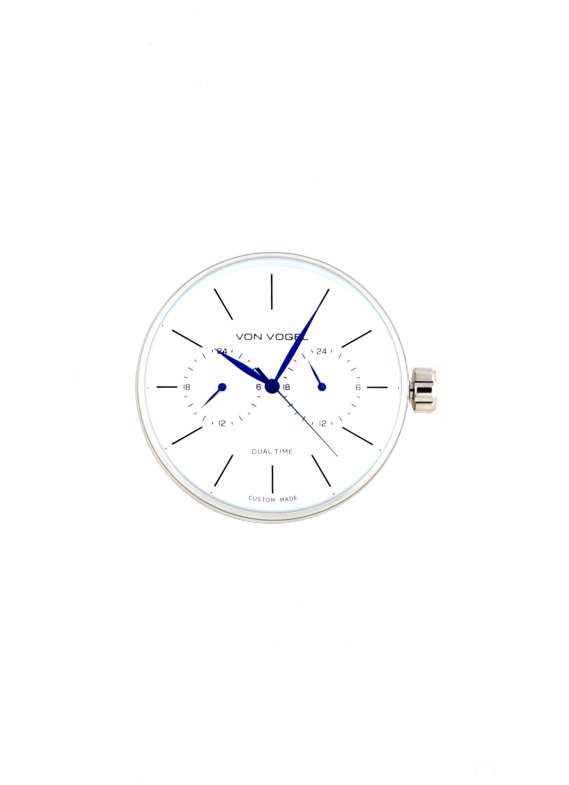 Mechanizm zegarka Von Vogel Dual Time 1.10.17.10 - obrazek 2