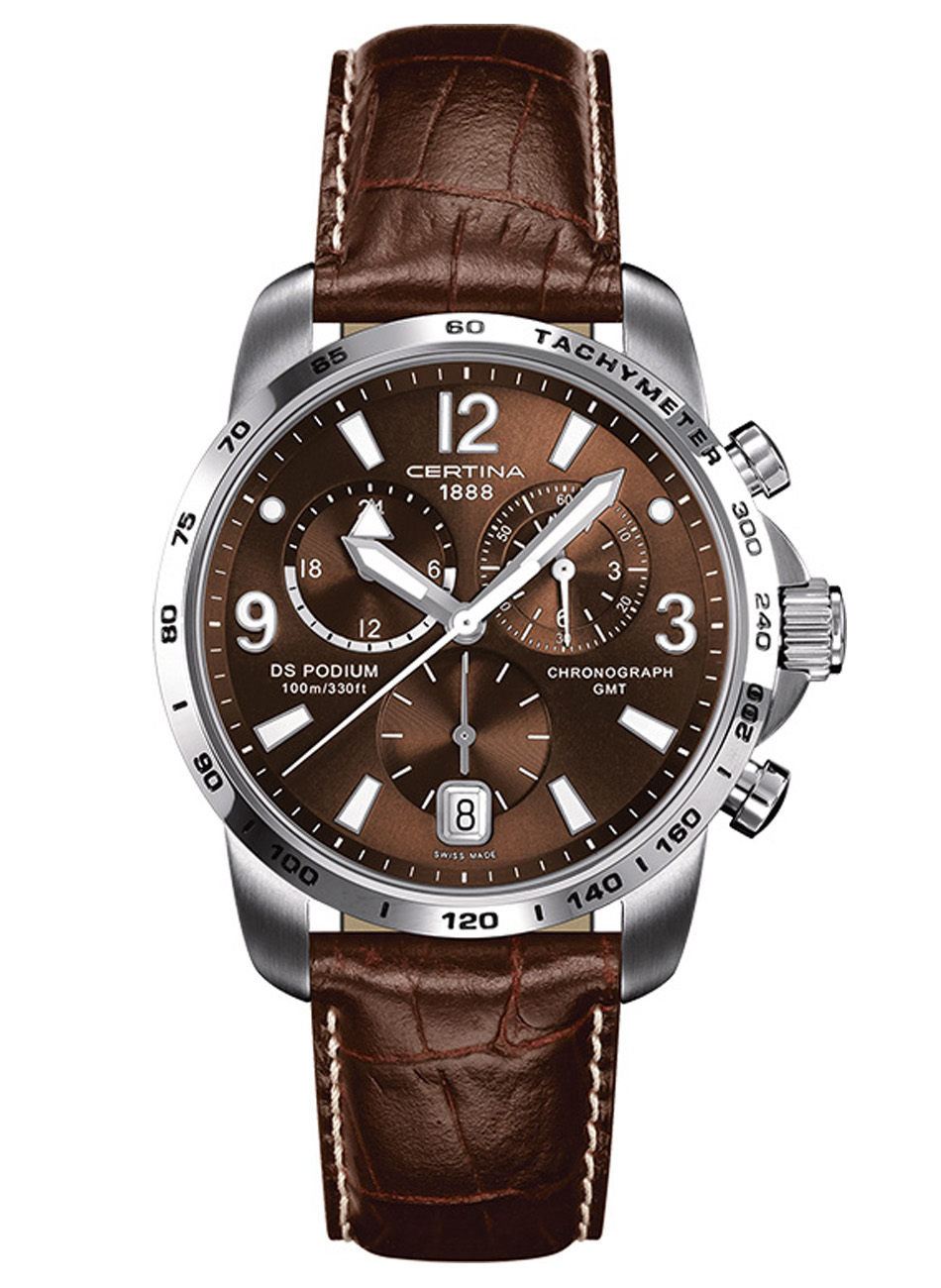 Certina DS PODIUM BIG SIZE GMT C001.639.16.297.00