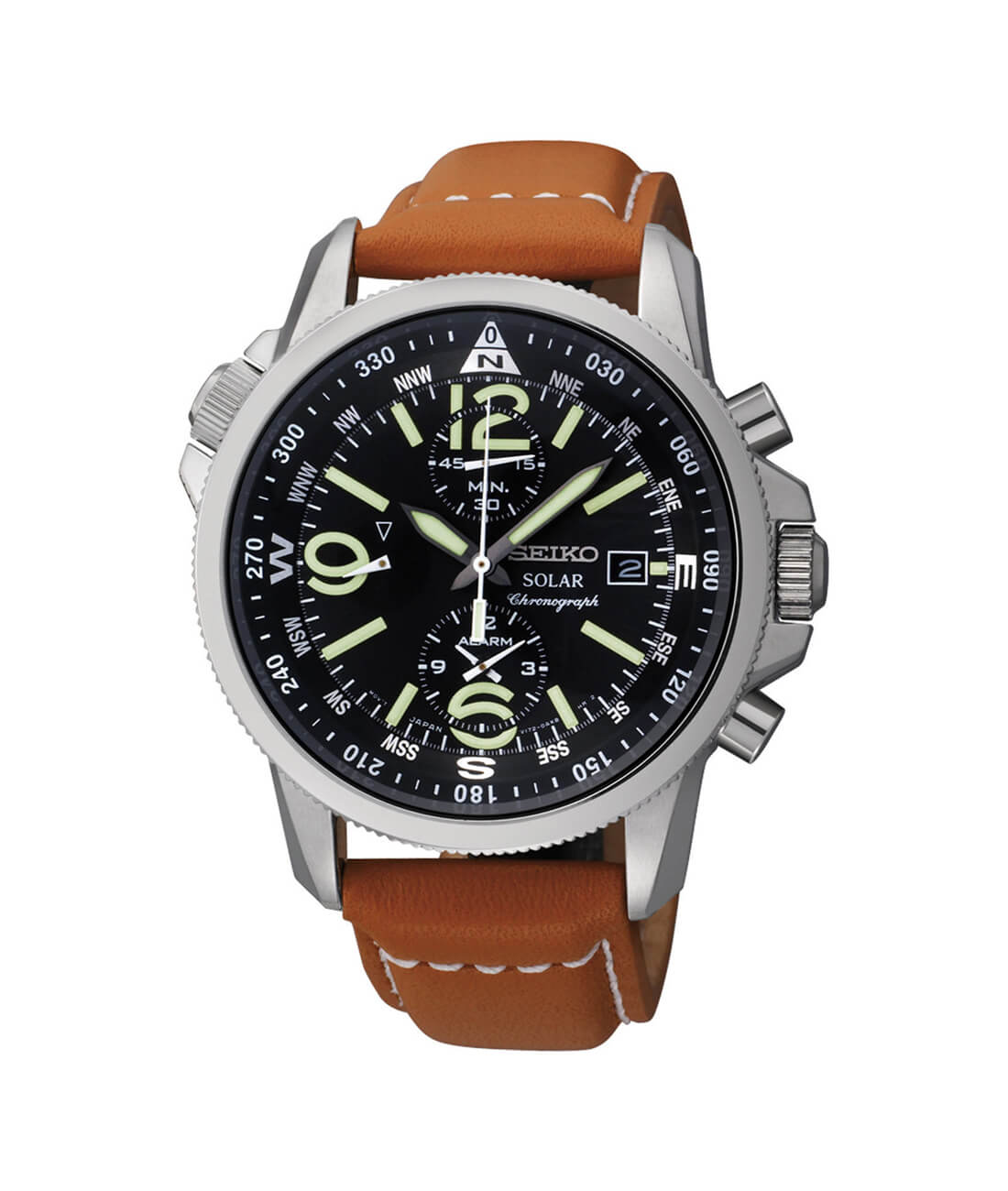 Seiko Flightmaster Solar Chronograph SSC081P1 - obrazek 2
