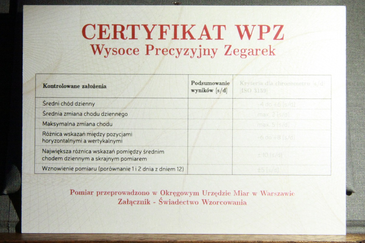 Premiera zegarka Polon firmy Polpora