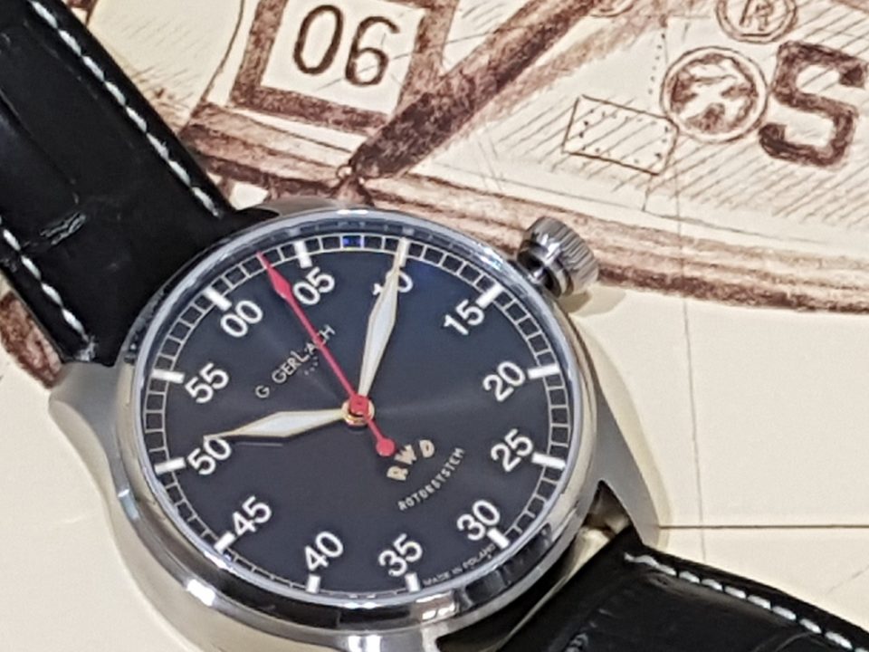 Zegarek RWD 6 polskiej firmy G.Gerlach