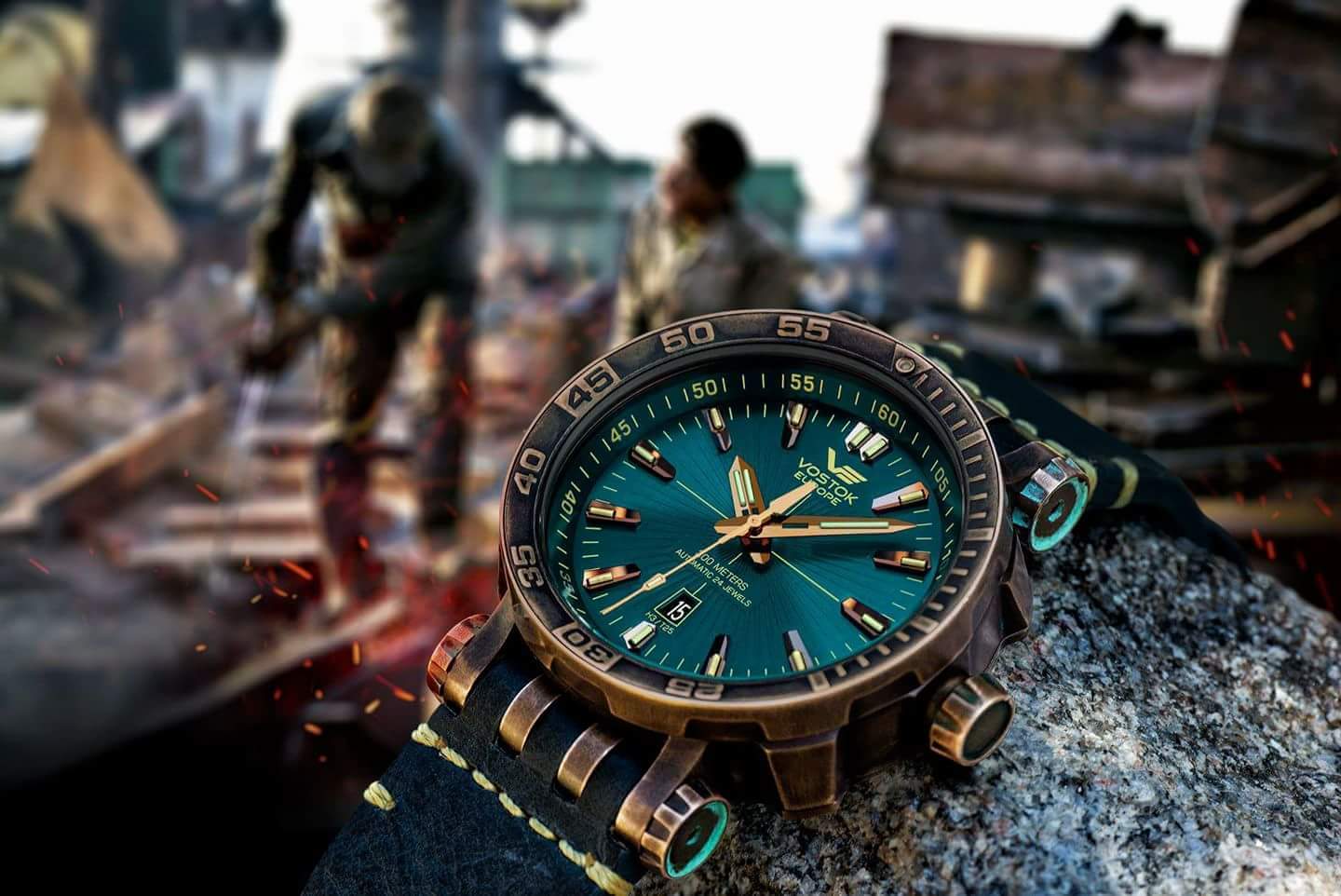 Vostok Europe ENERGIA NH35A-575O286 - obrazek 3