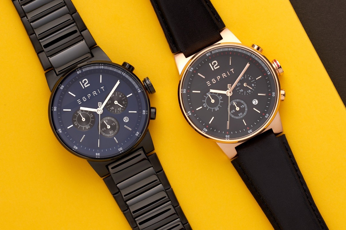 klasyczne zegarki marki Esprit