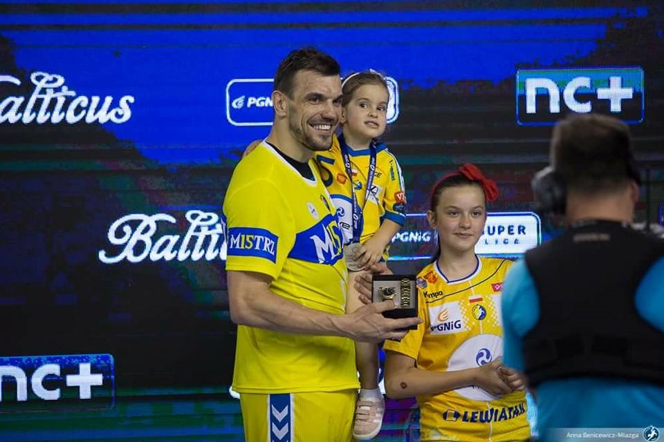 Michał Jurecki z zegarkiem Balticus