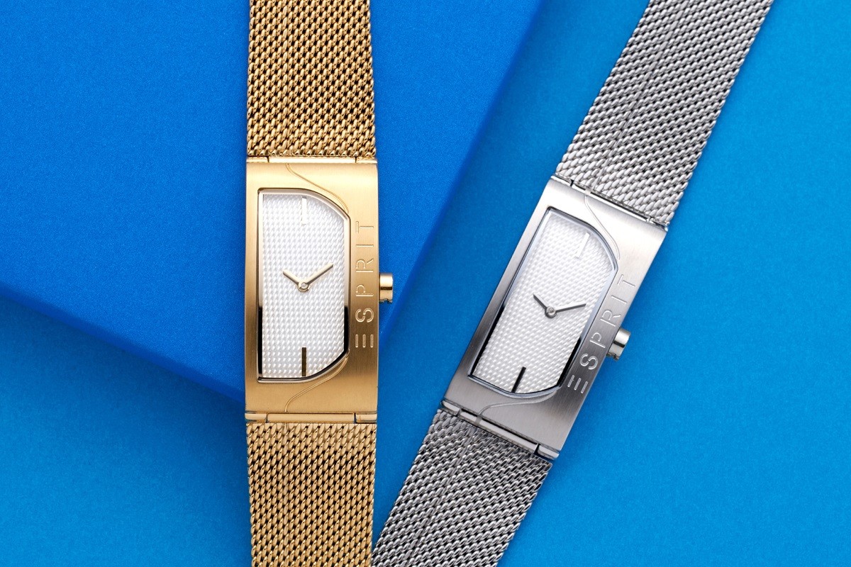 modernistyczne zegarki firmy Esprit