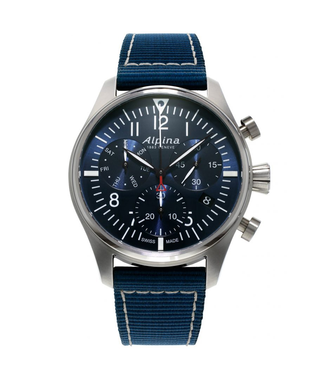 Alpina STARTIMER Pilot Quartz Chronograph AL-371NN4S6