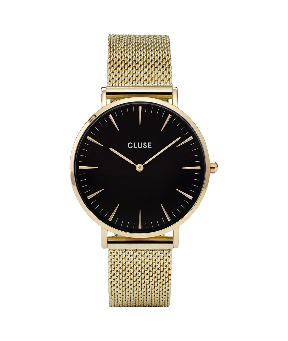 Cluse La Bohème Mesh Gold Black CW0101201014 (CL18110)