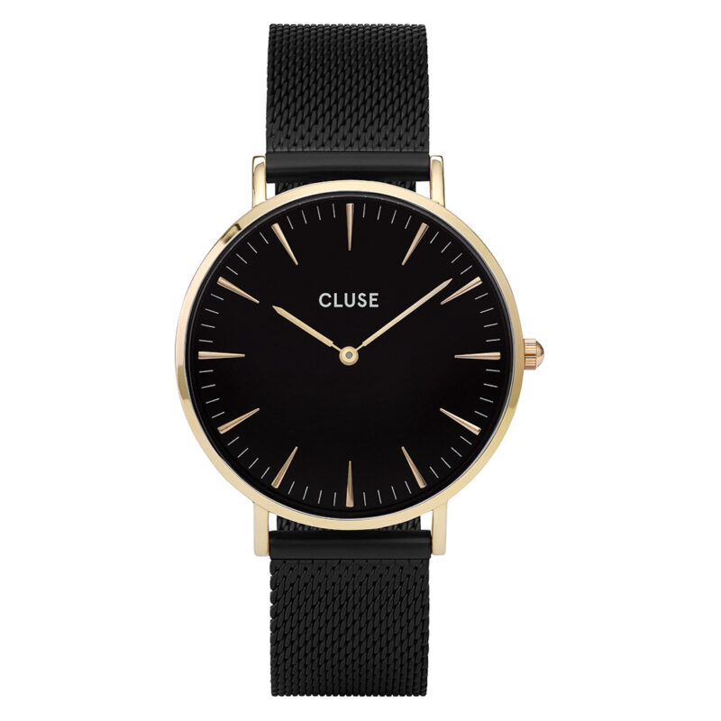 Cluse La Bohème Mesh Gold Black Black CW0101201008 (CL18117)