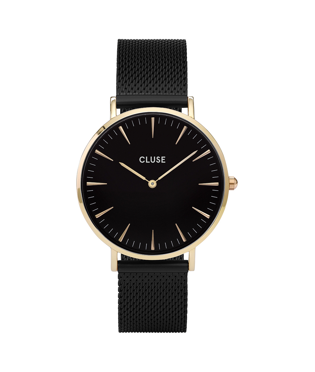 Cluse La Bohème Mesh Gold Black Black CW0101201008 (CL18117)