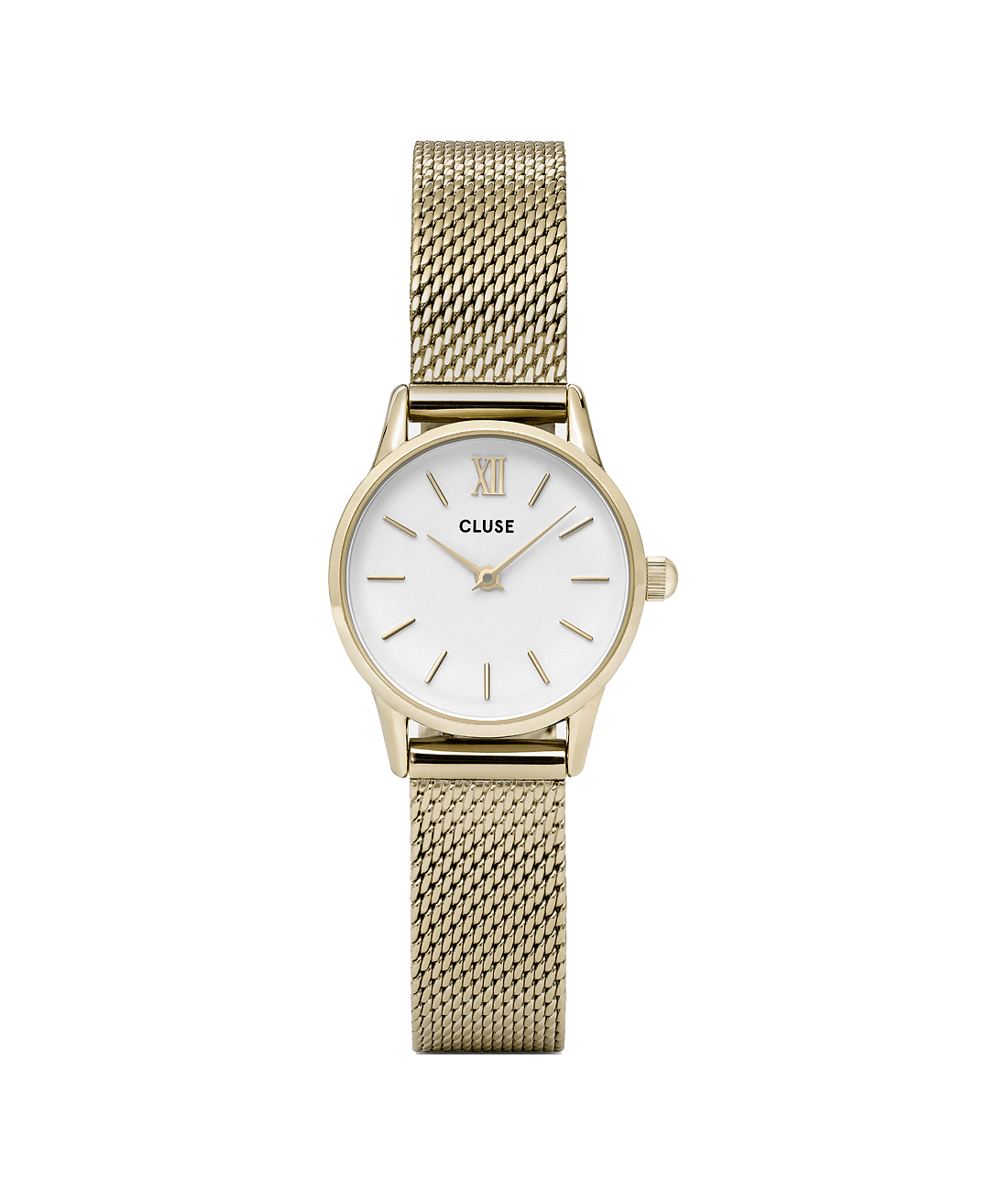 Cluse La Vedette Mesh Gold White CW0101206001 (CL50007)