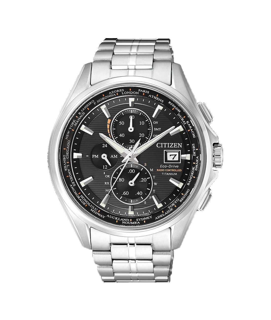 Citizen Radio Controlled Eco-Drive Titanium AT8130-56E