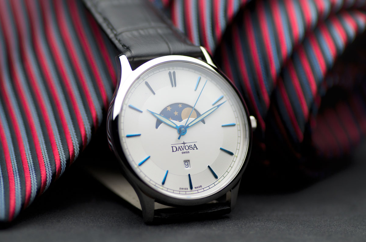 Davosa FLATLINE Moonphase162.496.15 - obrazek 5