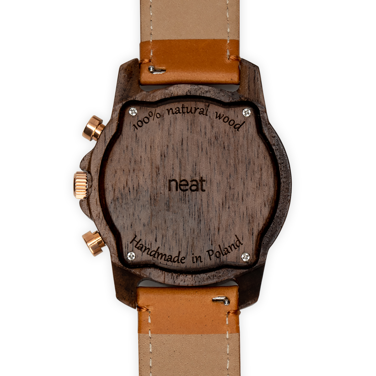 Neat. Drewniany CHRONO 44 N087 - obrazek 5