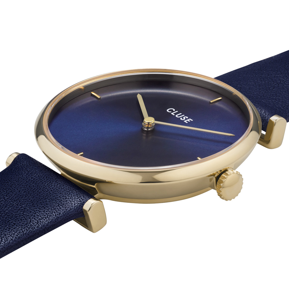 CLUSE Triomphe Leather Gold Blue/Blue CW0101208011 - obrazek 2