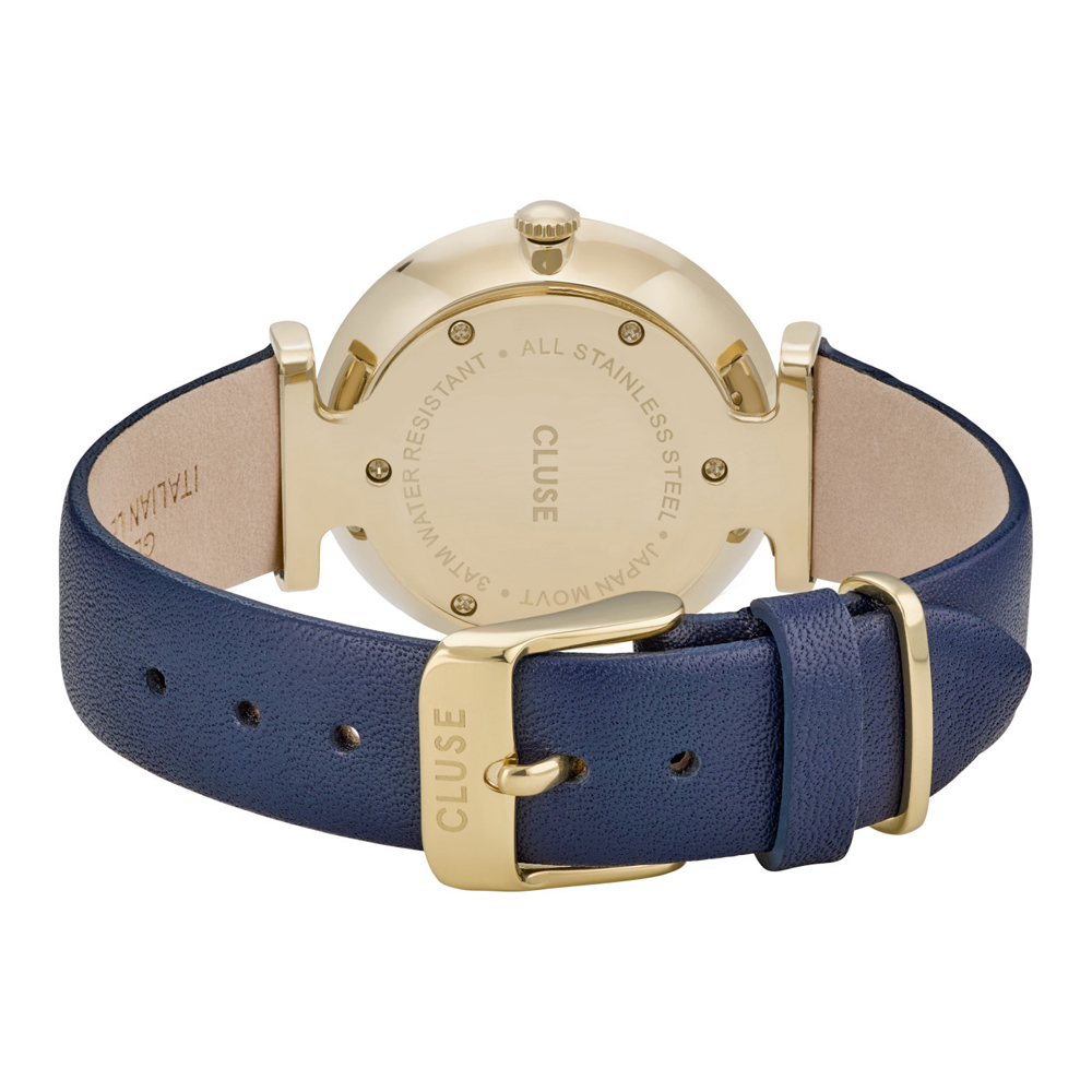 CLUSE Triomphe Leather Gold Blue/Blue CW0101208011 - obrazek 3