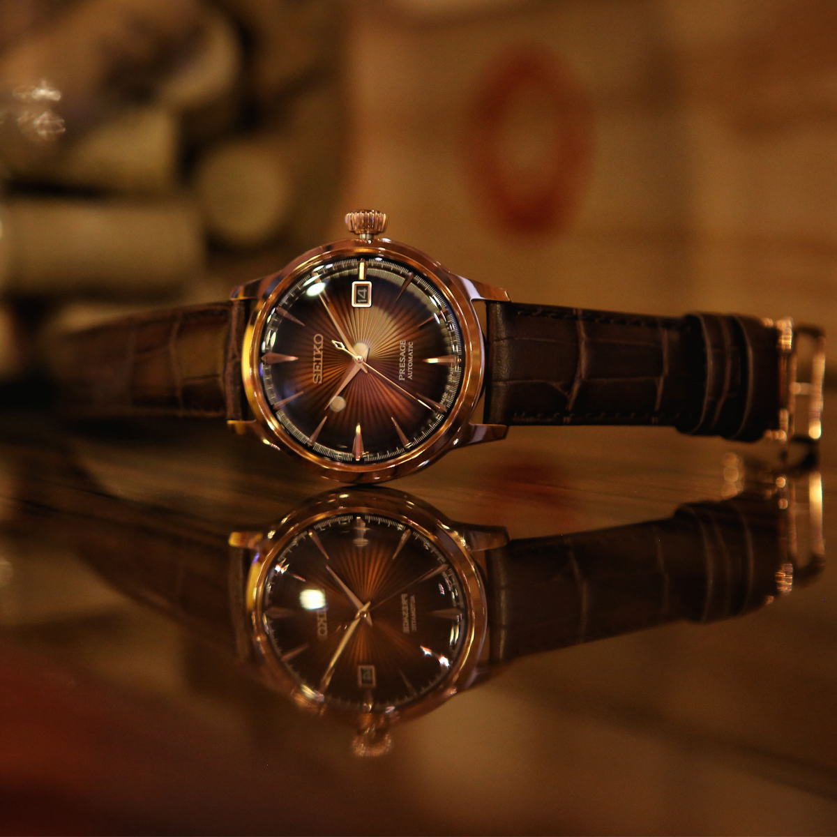 Seiko Presage Cocktail Manhattan SRPB46J1 - obrazek 5