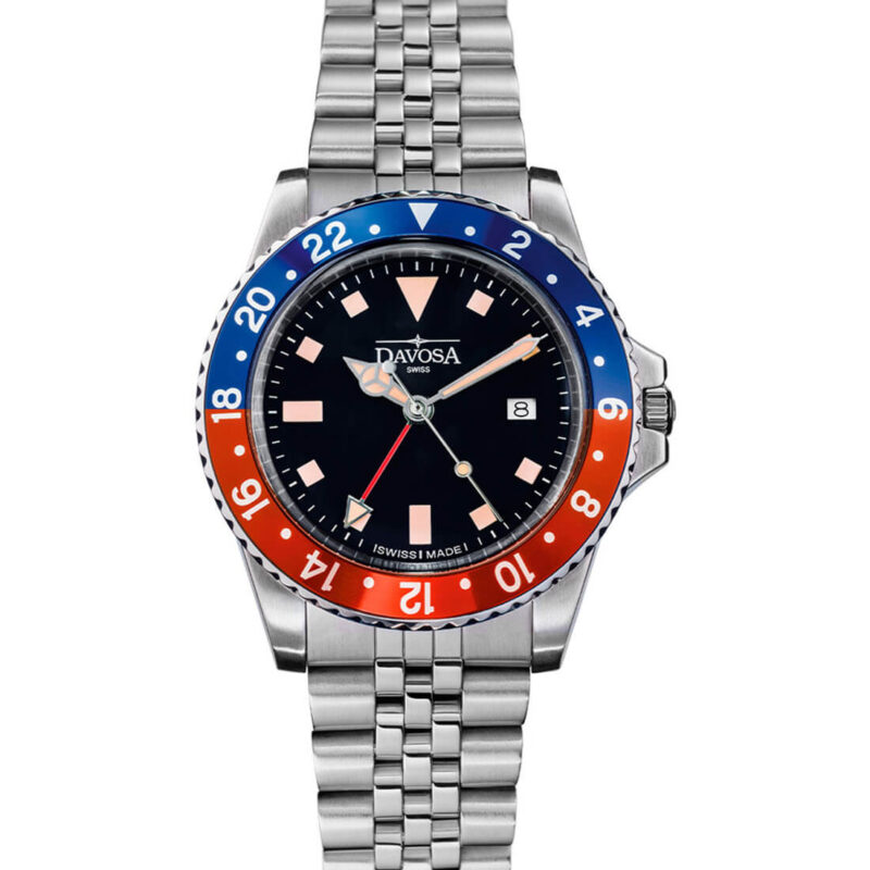 Davosa Vintage Diver Quartz PEPSI 163.500.90