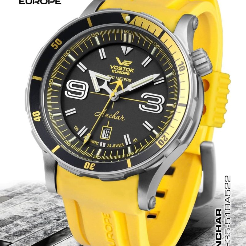zegarek męski Vostok Europe Anchar na pasku gumowym