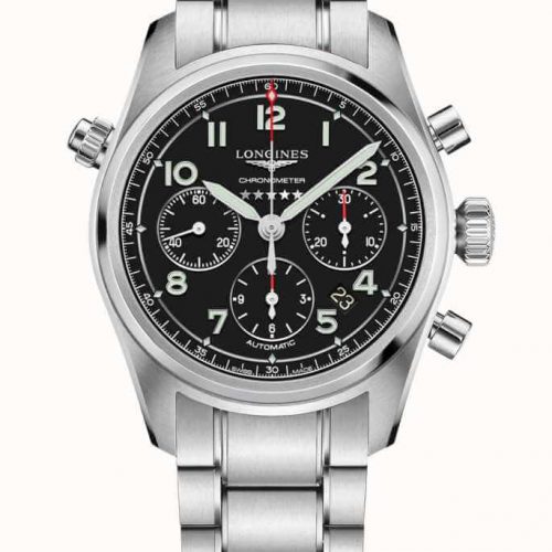 Longines Spirit COSC Chronometer Column-Wheel Chronograph L3.820.4.53.6