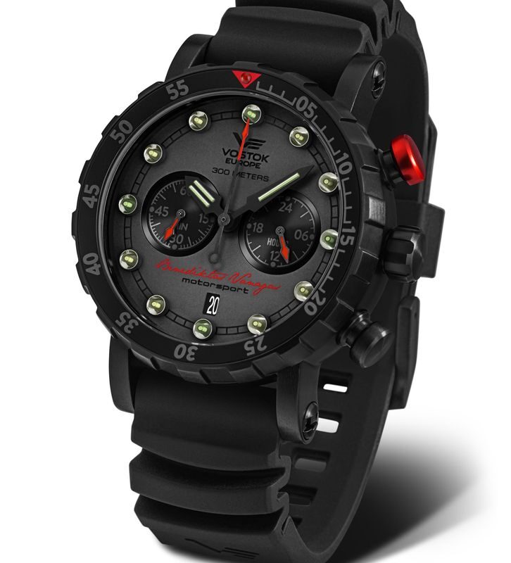Vostok Europe. Zegarek Benedictas Vanagas black edition IV