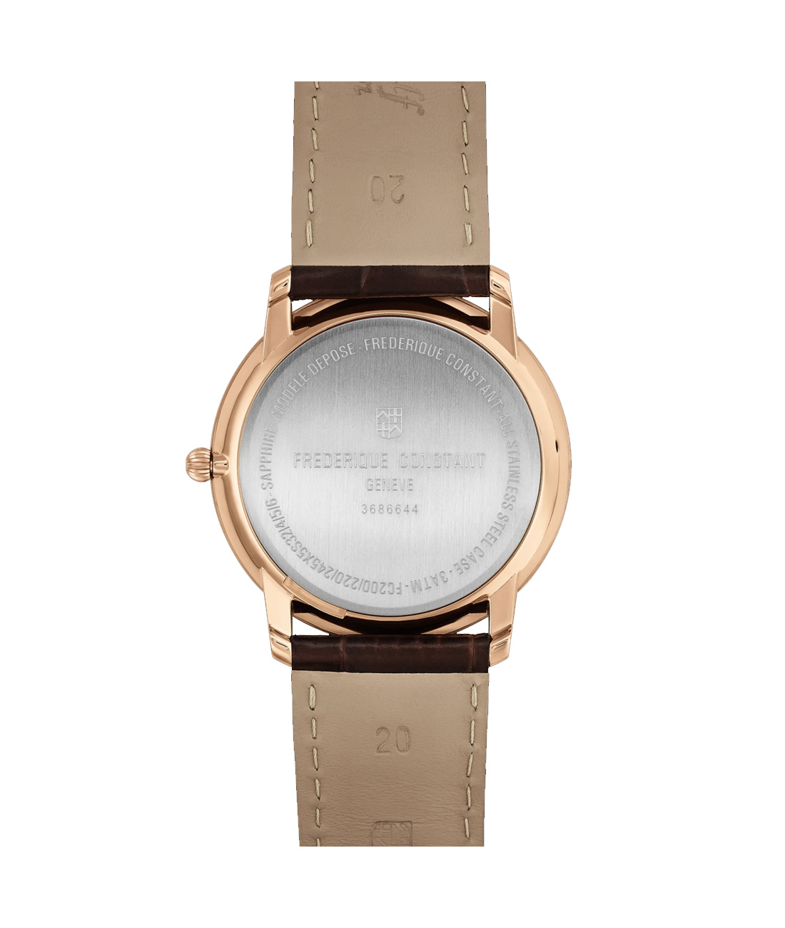 Frederique Constant Slimline Small Second FC-245V5S4 - obrazek 2