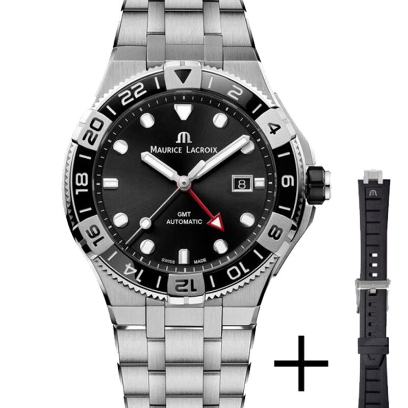 Maurice Lacroix AIKON AI6158-SS00F-330-A Venturer GMT 43mm