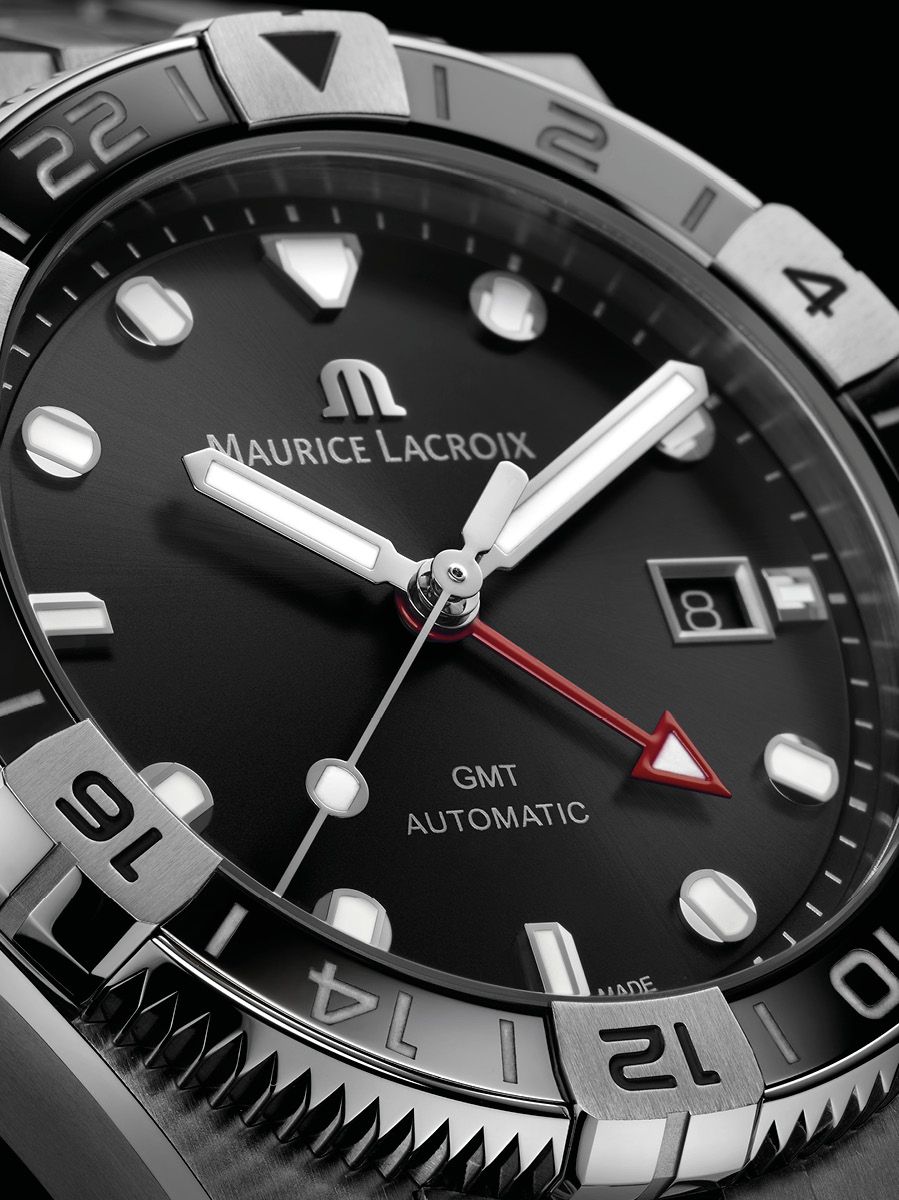 Maurice Lacroix AIKON AI6158-SS00F-330-A Venturer GMT 43mm - obrazek 2