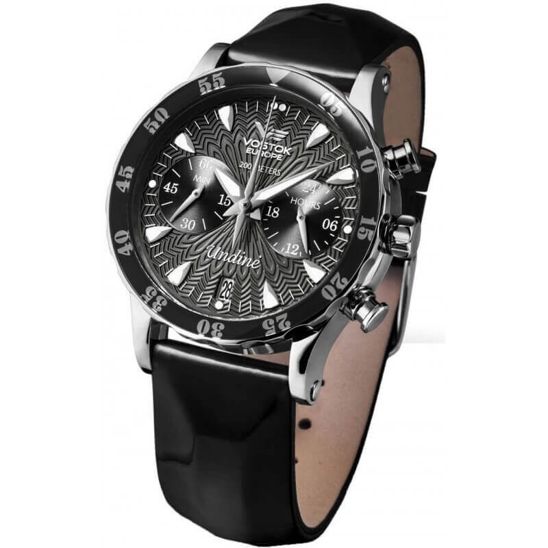 zegarek damski Vostok Europe Undine na pasku skórzanym