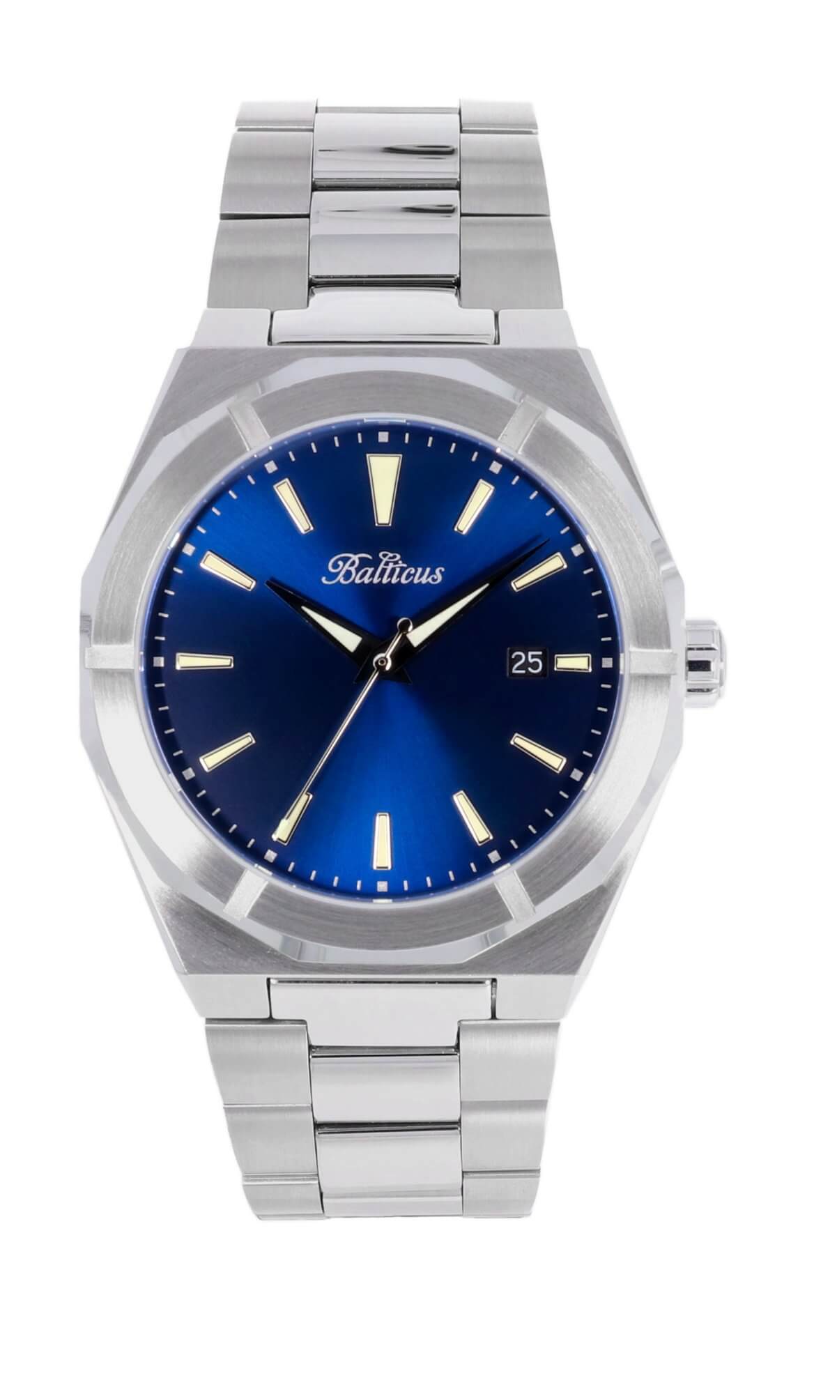 zegarek męski Balticus Gwiezdny Pył Slim na bransolecie