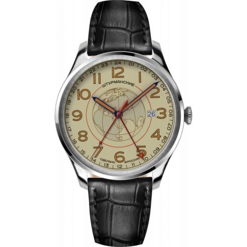 zegarek rosyjski szturmanskie Sputnik GMT na pasku