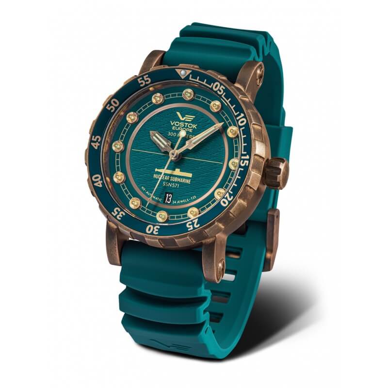 zegarek męski Vostok Europe SSN-571 Nuclear Submarine na pasku gumowym