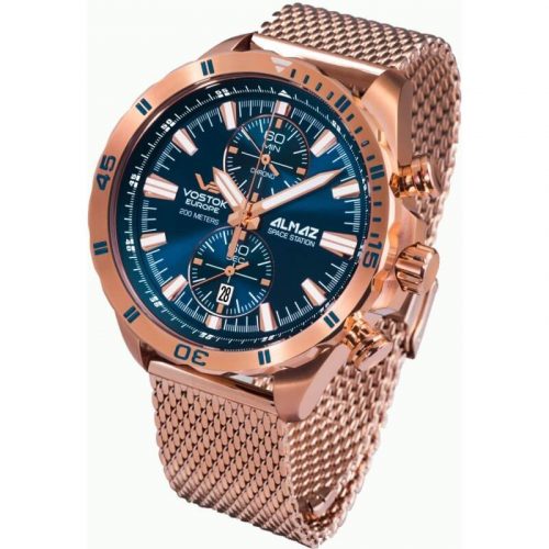 zegarek męski Vostok Europe Almaz Space Station na bransolecie