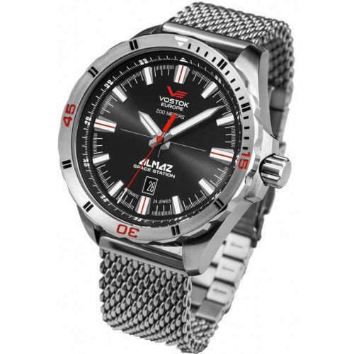 zegarek męski Vostok Europe Almaz Space Station na bransolecie