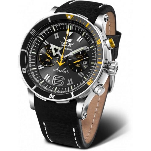 zegarek męski Vostok Europe Anchar na pasku skórzanym
