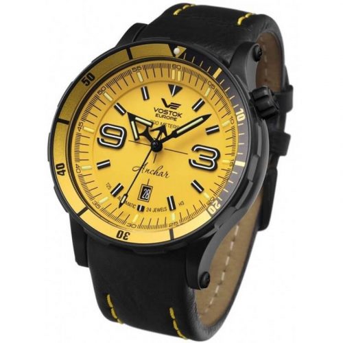 zegarek męski Vostok Europe Anchar na pasku skórzanym