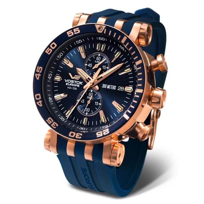 zegarek męski Vostok Europe Energia na pasku gumowym