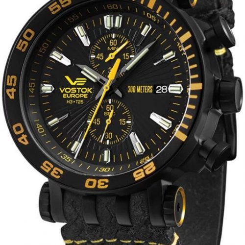 zegarek męski Vostok Europe Energia na pasku skórzanym