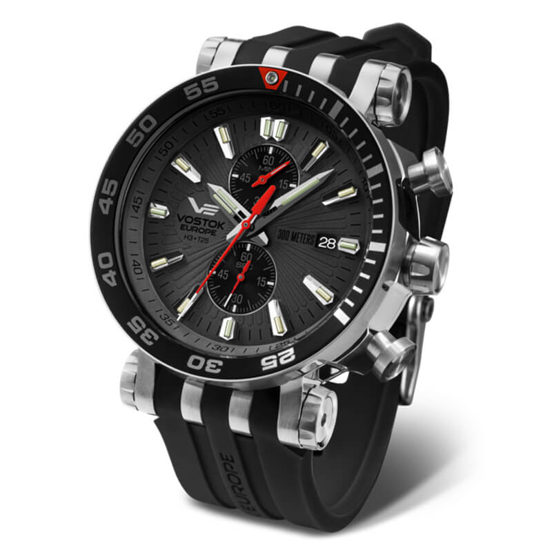 zegarek męski Vostok Europe Energia na pasku gumowym