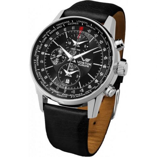 zegarek męski Vostok Europe Gaz-14 Limousine na pasku skórzanym