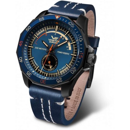 zegarek męski Vostok Europe Rocket N-1 na pasku skórzanym