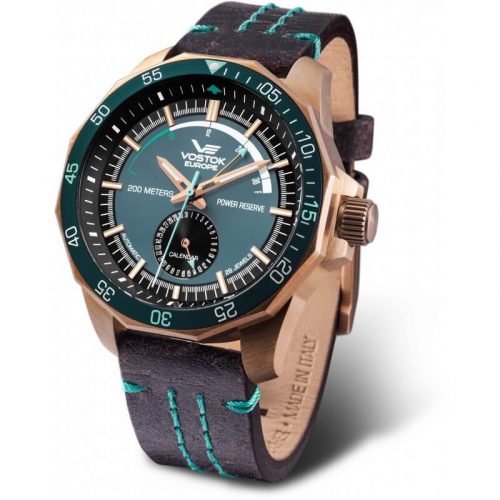 zegarek męski Vostok Europe Rocket N-1 na pasku skórzanym