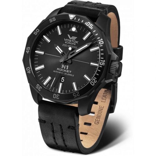 zegarek męski Vostok Europe Rocket N-1 na pasku skórzanym