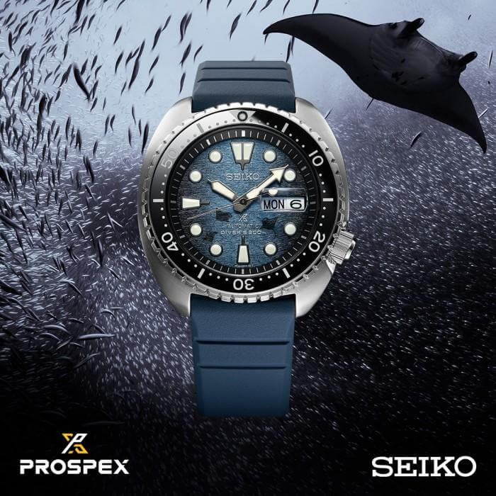 Seiko Prospex Turtle "Save The Ocean Manta Edition" SRPF77K1 - obrazek 2