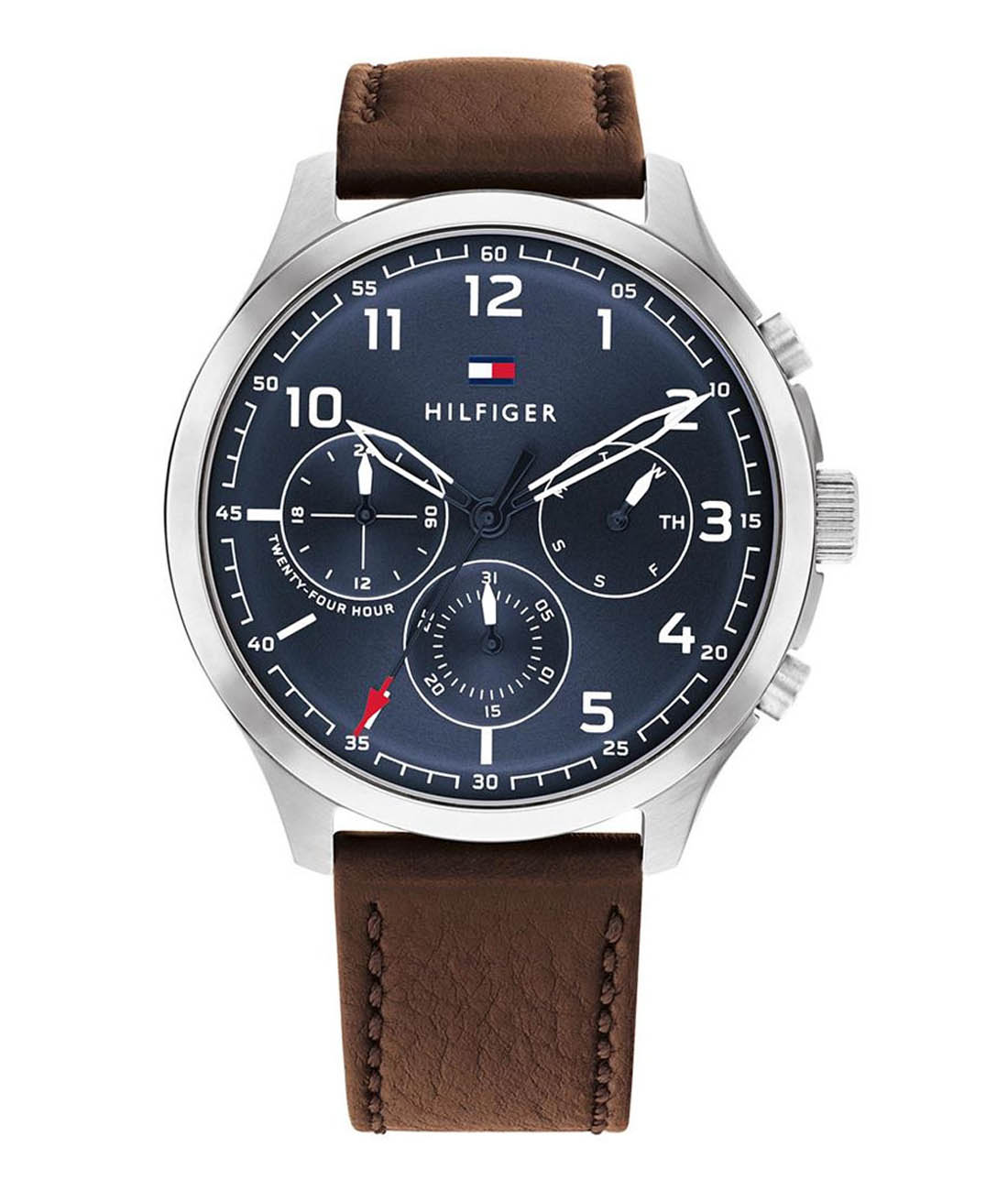 zegarek męski Tommy Hilfiger na brązowym pasku