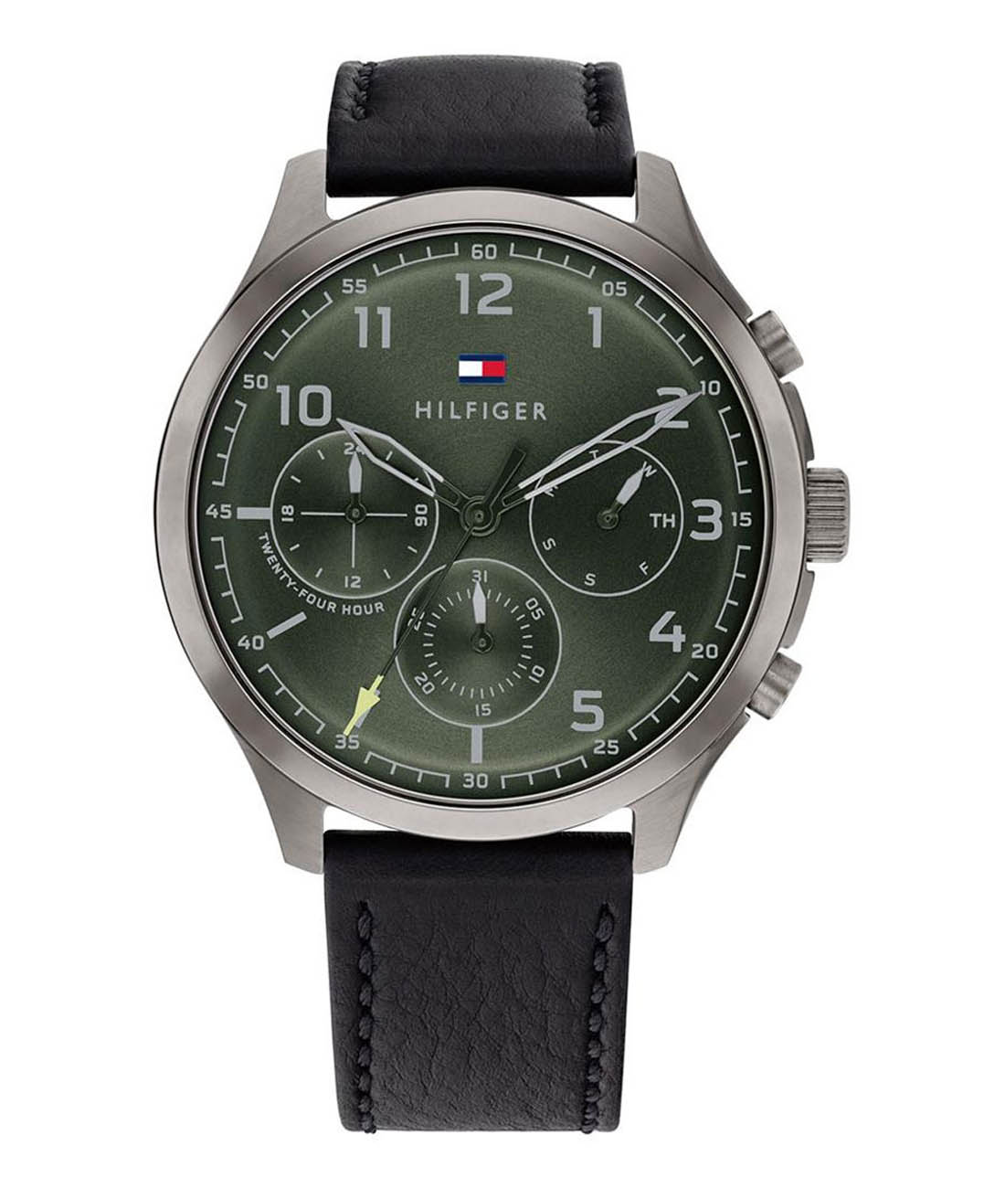 zegarek męski Tommy Hilfiger na czarnym pasku